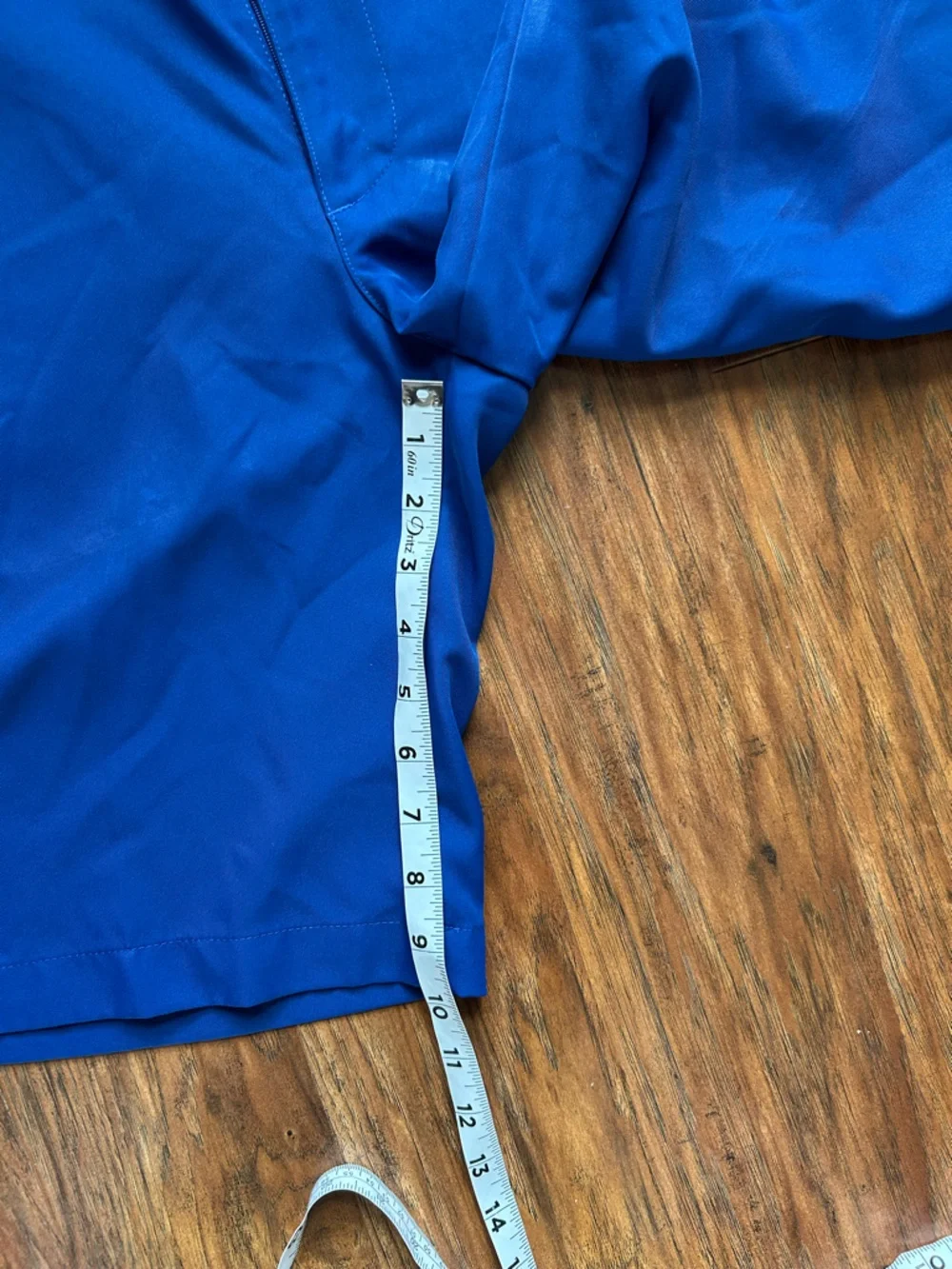 IZOD Golf Straight Fit Shorts Blue Waist 32 Sporty Outdoors Activewear - Picture 6 of 9